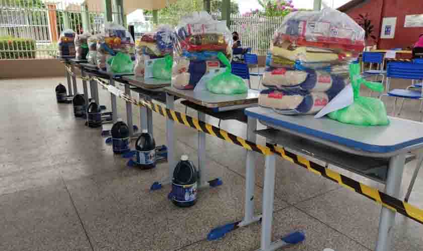 Alunos de escolas estaduais do Vale do Jamari são beneficiados com segunda entrega de kits merenda escolar