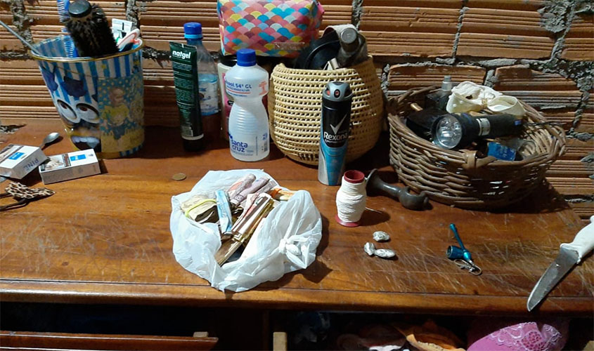 PC desarticula e desmonta mais um ponto de drogas em Guajará-Mirim