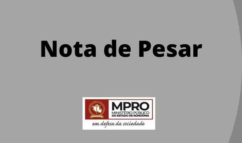 Nota de Pesar -  Walter Waltenberg Silva Jr