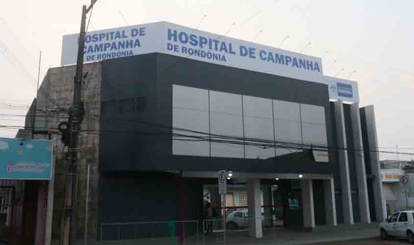 Hospital de Campanha oferece atendimento aos pacientes com Covid-19