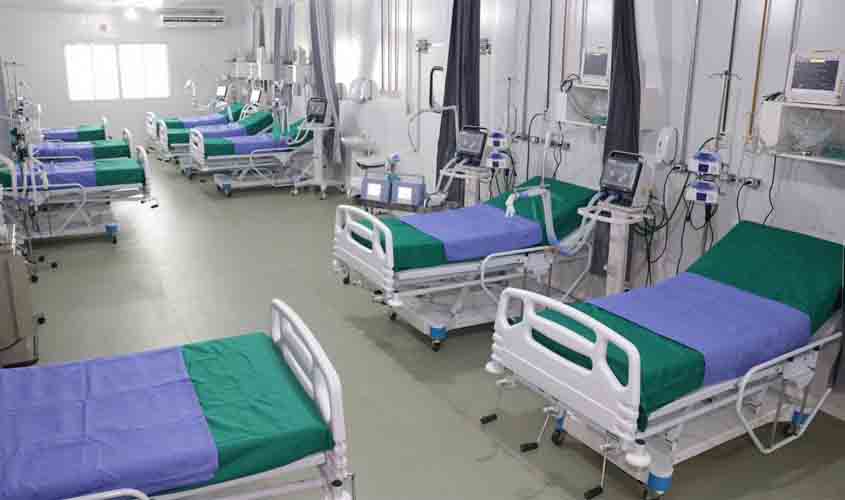 Governo investe em estrutura para pacientes com Covid-19 e desafogar UTIs