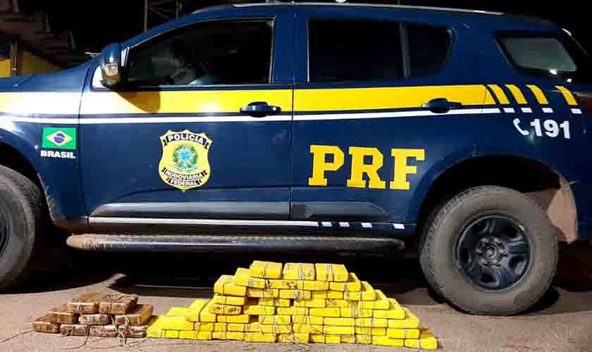 Em Porto Velho/RO, PRF apreende quase 60 kg de cocaína