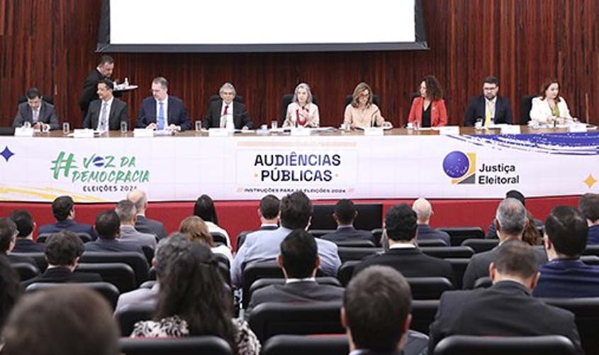 TSE ouve sociedade sobre propostas que envolvem registro de candidaturas