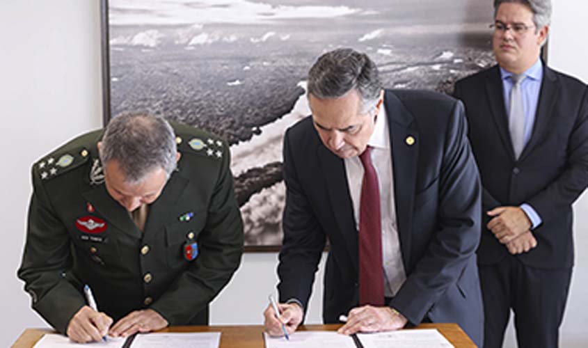 STF e Exército assinam acordo de cooperação para implantação de planos de sustentabilidade ambiental