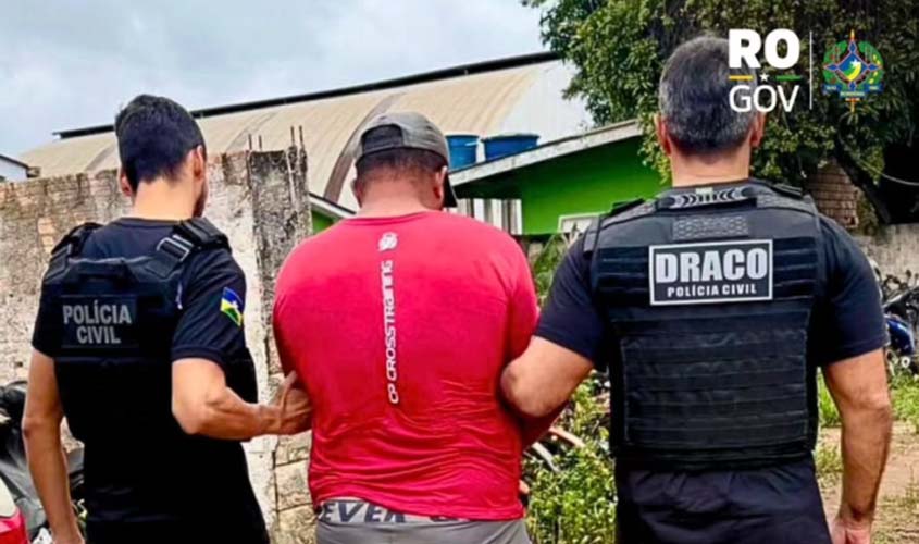 Polícia Civil prende foragido por homicídio de policial militar