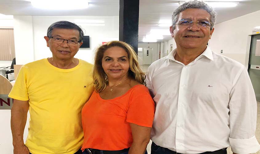 Unesc recebe a visita de Marta e Toshio Shiokawa