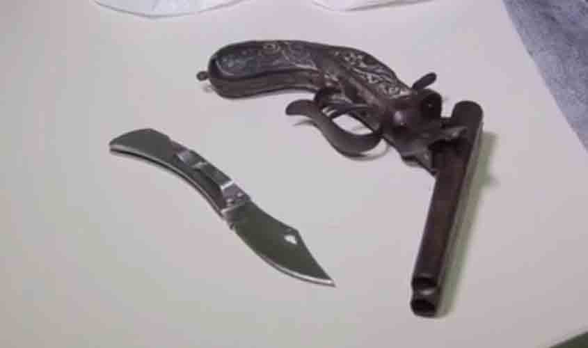Polícia Civil esclarece homicídio, prende assassino confesso e apreende armas que foram utilizadas no crime