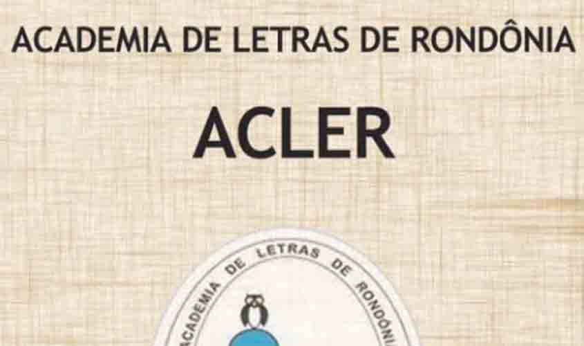 Academia de letras de Rondônia comunicado