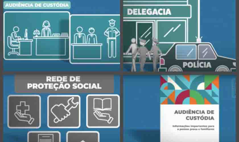 Audiências de custódia: vídeos detalham passo a passo no aniversário de sete anos