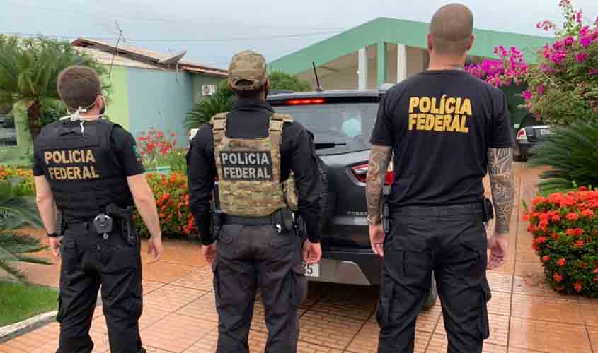 PF cumpre mandados de busca e apreensão contra envolvidos em desvio de dinheiro público