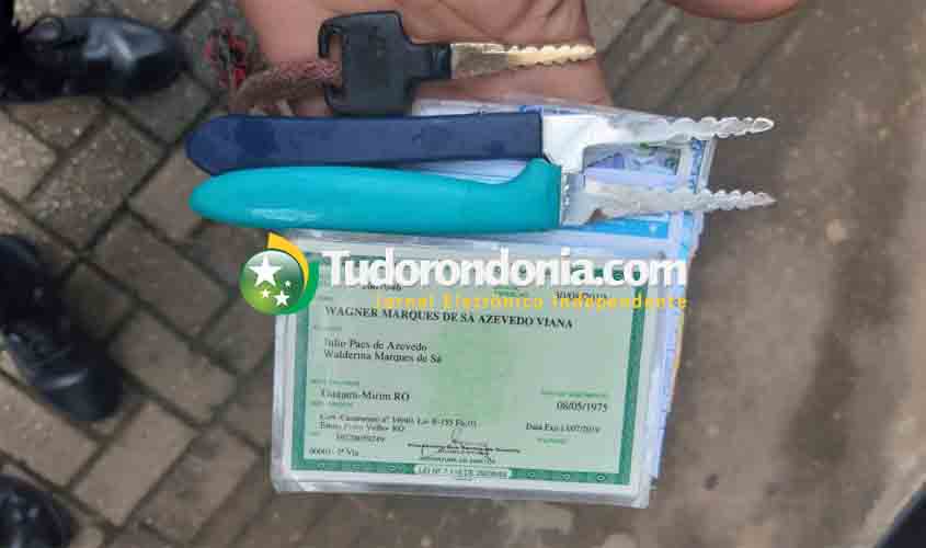 Polícia prende foragido da justiça acusado de furtar moto no centro da capital