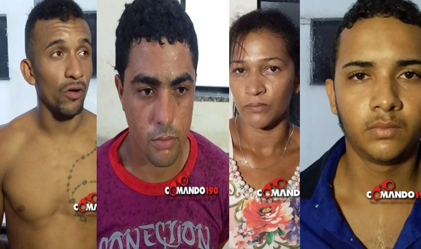 PM desmantela quadrilha de assaltantes que agia em Ji-Paraná e apreende armas