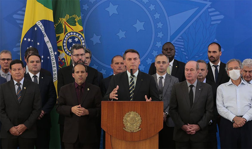 Bolsonaro diz que não houve intervenção política na Polícia Federal