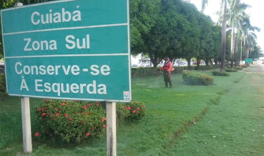 Equipes da Semusb realizam mutirão na avenida Jorge Teixeira