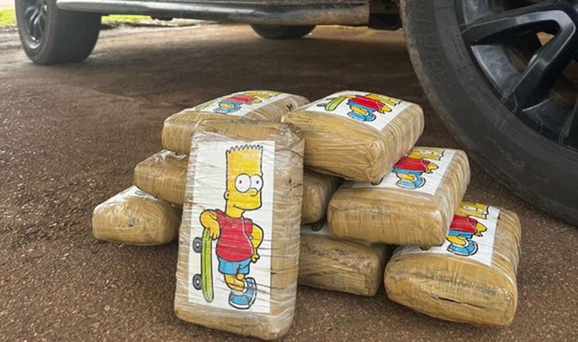 PRF apreende quase 11 kg de skunk (supermaconha) em Porto Velho/RO