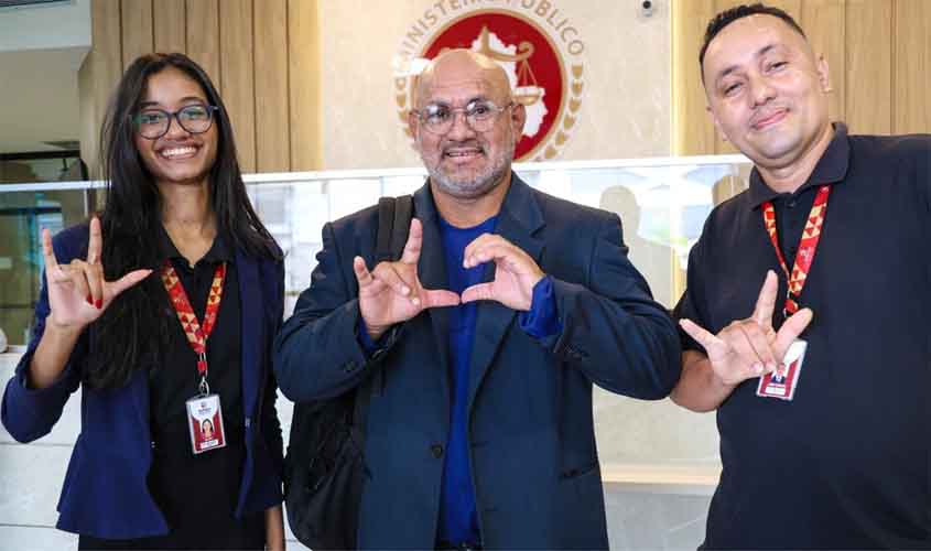 Acessibilidade para garantir direitos: Serviço de Libras do MPRO atendeu 190 pessoas surdas em 2024