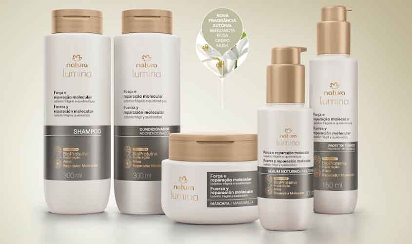 Revolução Capilar: Natura Lumina Força e Reparação Molecular