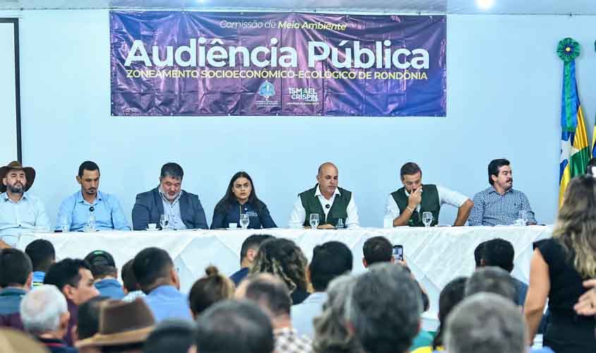 Comissão de Meio Ambiente chega a Alta Floresta para debater o zoneamento socioeconômico e ecológico