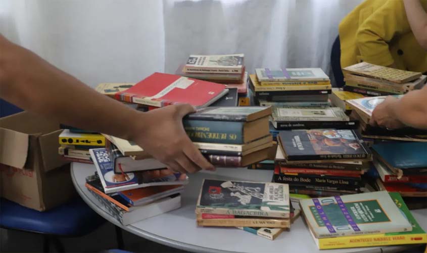 Doação de livros incentiva educação e reinserção em presídios de RO