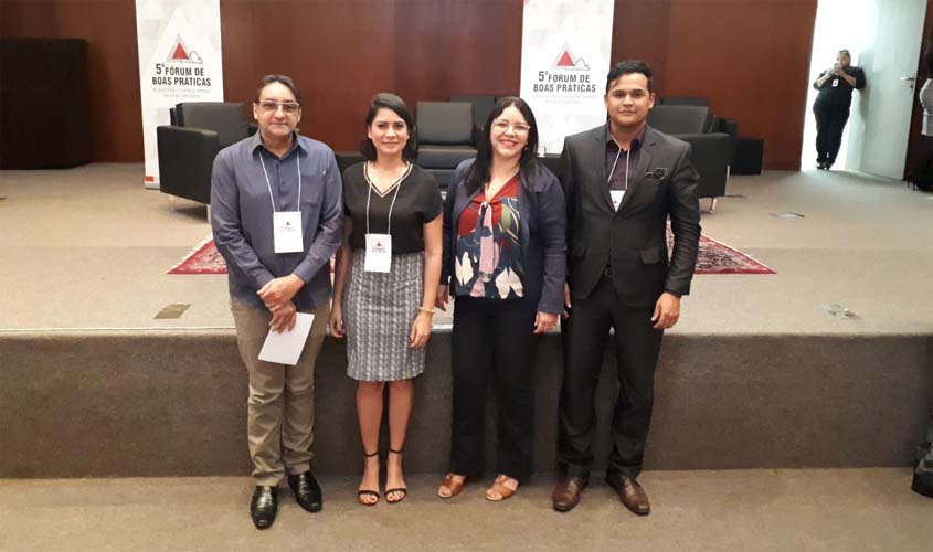 Auditores do TJRO participam do V Fórum de Boas Práticas de Auditoria e Controle