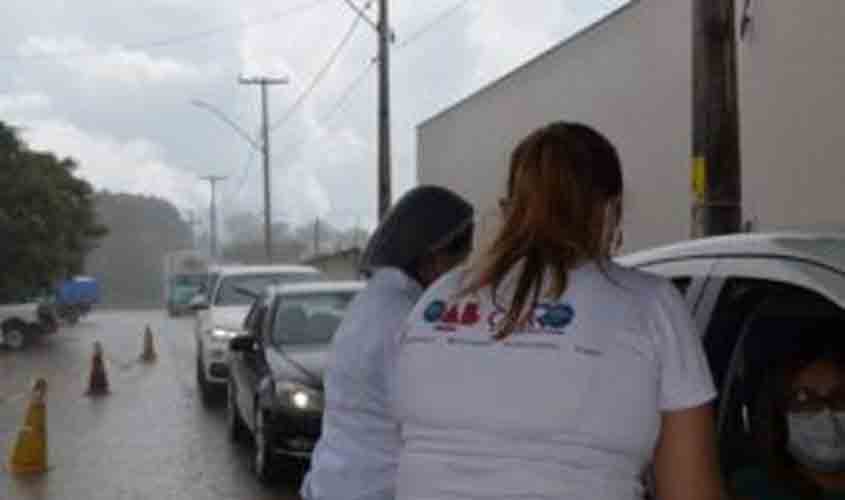 Mais de três mil advogados e dependentes imunizados pela CAARO