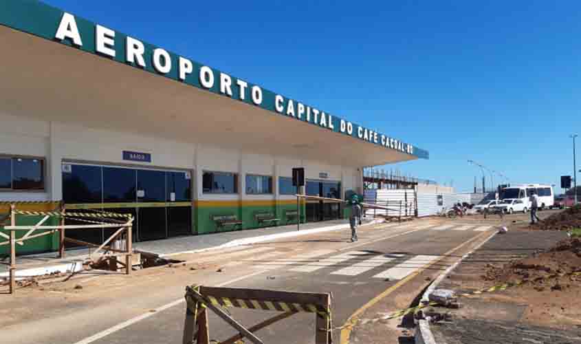 Azul vistoria aeroportos regionais de Rondônia para a retomada dos voos
