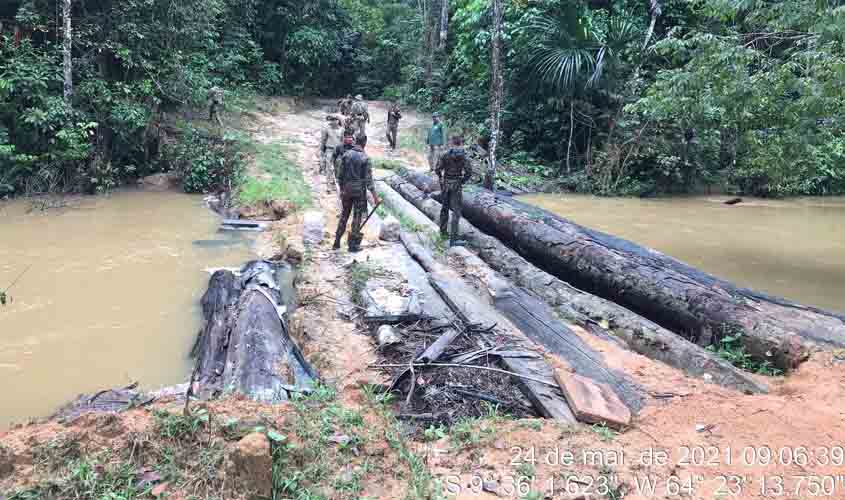 PF deflagra operação em Terra Indígena Karipuna em Porto Velho
