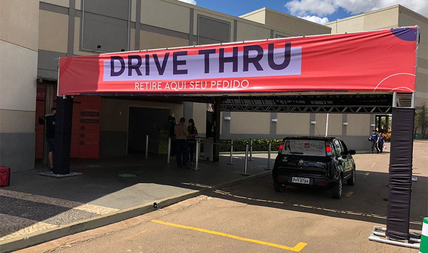 Porto Velho Shopping segue com drive-thru em funcionamento