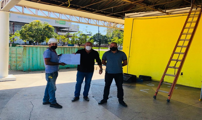 Prefeitura inicia a última etapa de revitalização da Praça Aluízio Ferreira