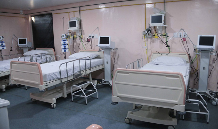 Rondônia tem hospital de campanha com estrutura permanente para combater a Covid-19