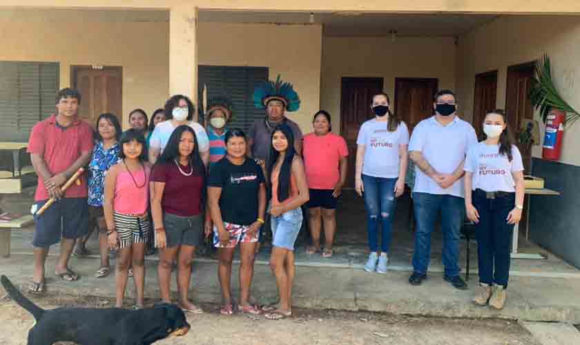 Aldeia indígena conta com a parceria da UNESC Rondônia