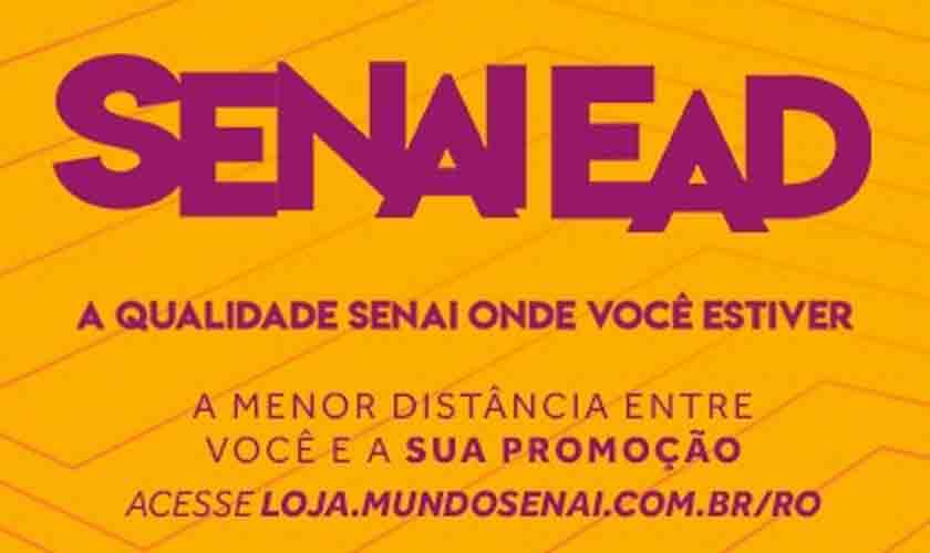 SENAI-RO está com vagas abertas para cursos no segundo semestre