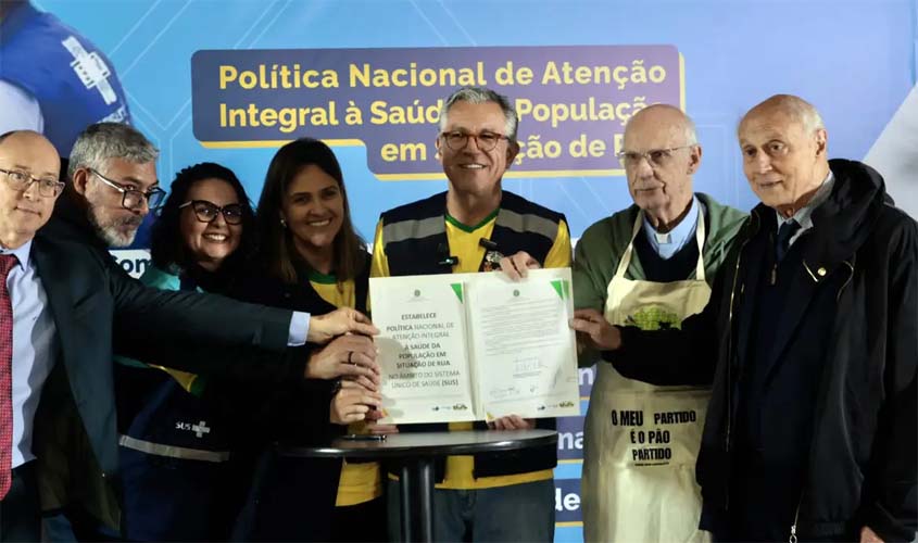 Saúde amplia atendimento à população em situação de rua
