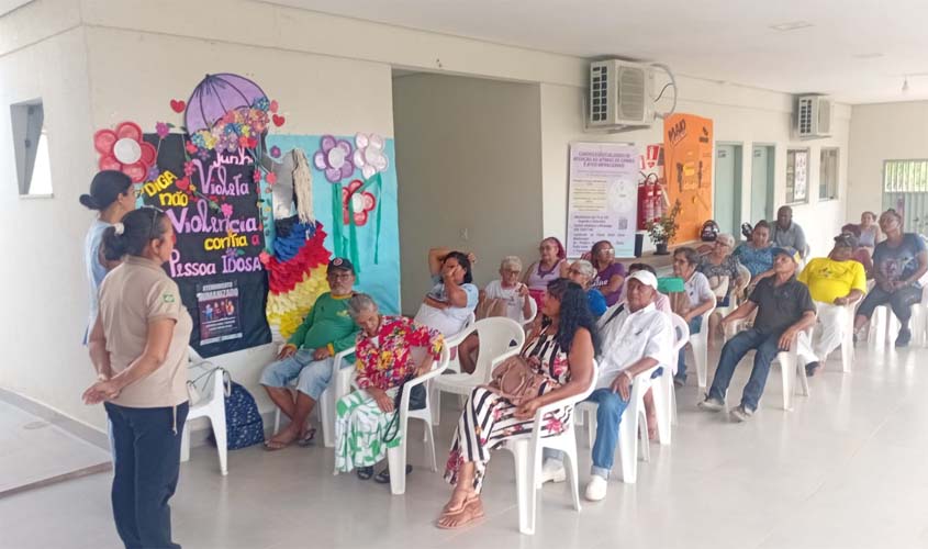 Cras realiza ação contra violência à pessoa idosa em Jaci Paraná