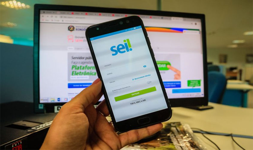Nova versão do aplicativo do SEI está disponível em Rondônia