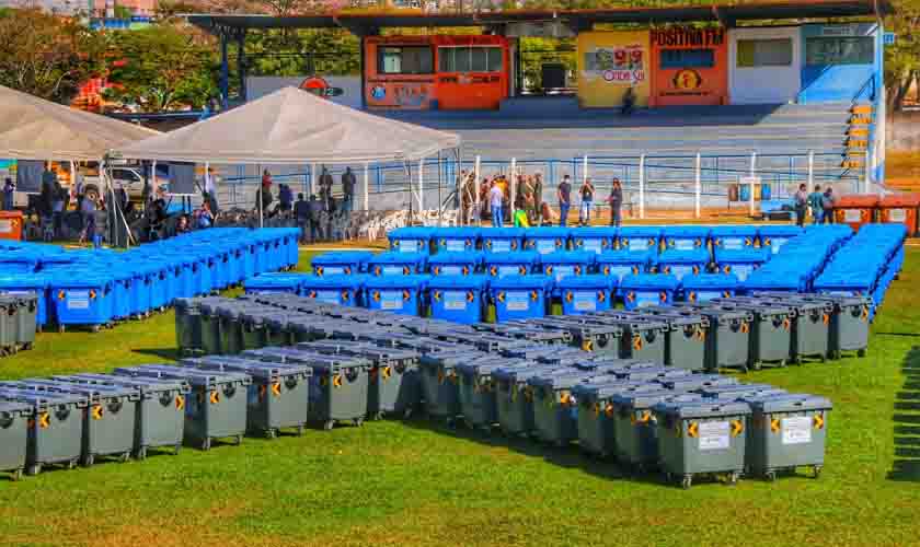 Município é pioneiro na região Norte com projeto de coleta seletiva mecanizada