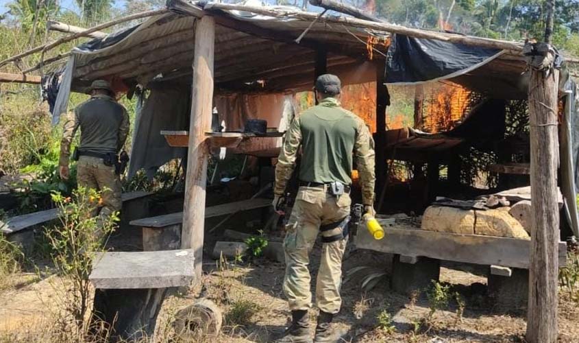PF deflagra operação em combate aos invasores de terras indígenas em Rondônia