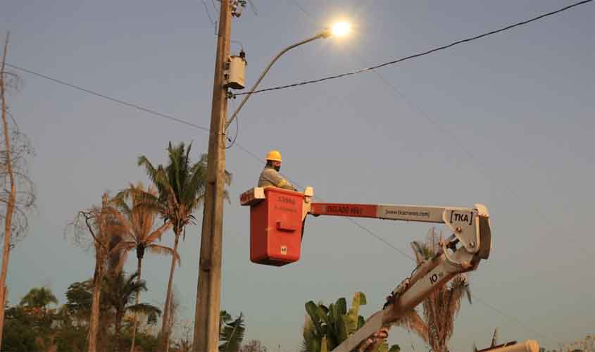Prefeitura leva projeto 'Porto Velho 100% Iluminada' aos distritos