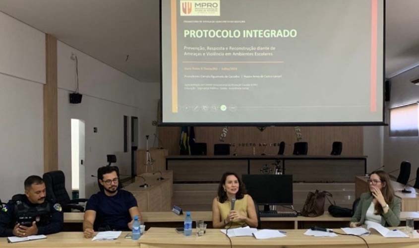 MPRO lança protocolo para prevenção em escolas