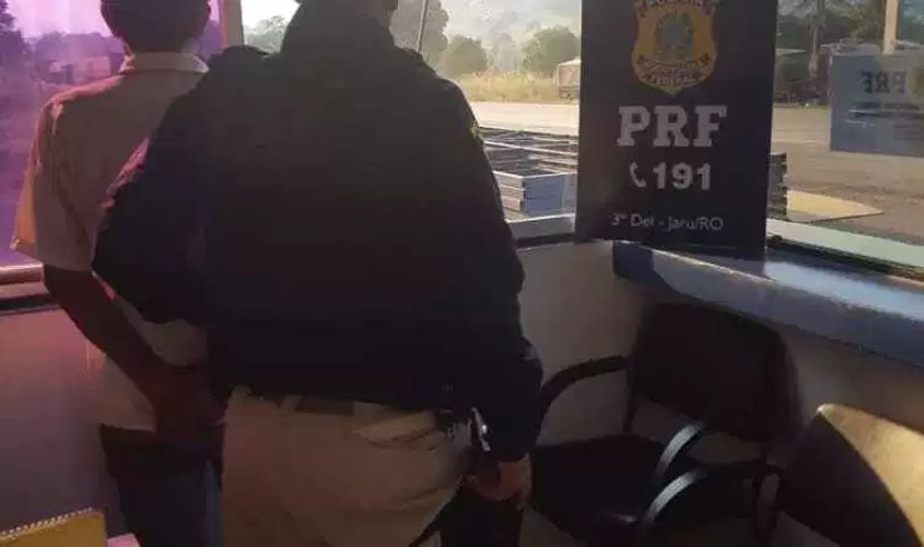 PRF captura foragido da justiça em Jaru