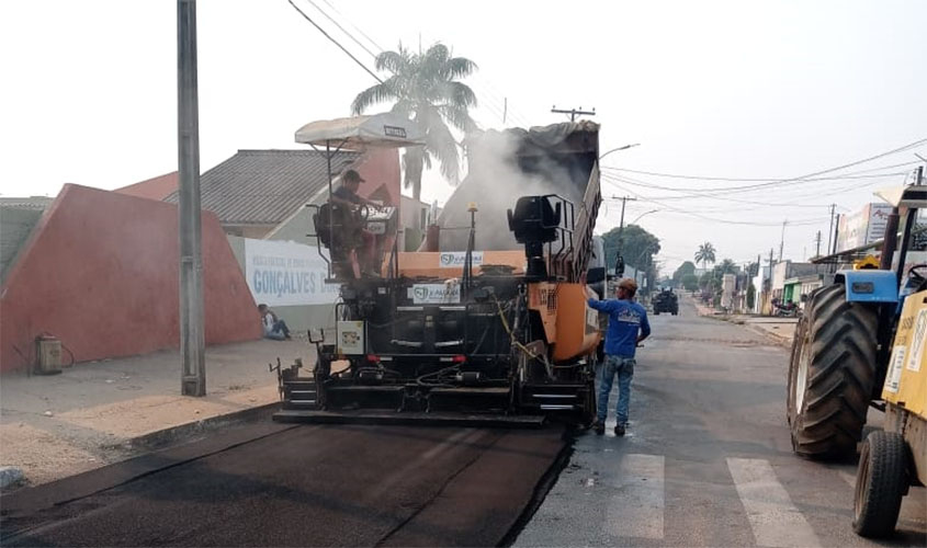 Prefeitura finaliza recapeamento da 31 de março