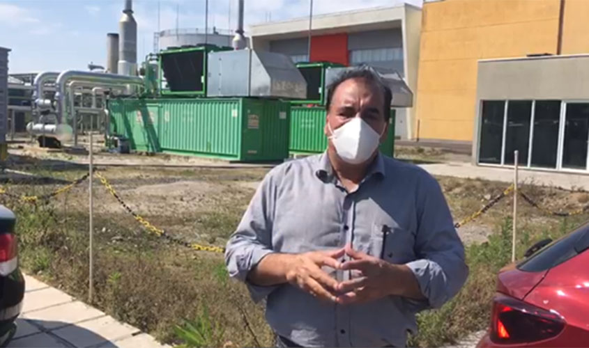 Leonel propõe Porto Velho e Candeias caminharem juntos na implantação de usina de lixo orgânico