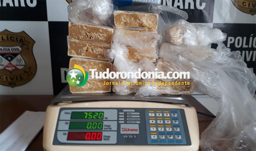 Denarc prende foragido de alta periculosidade escondido dentro de guarda roupas com 7 KG de cocaína