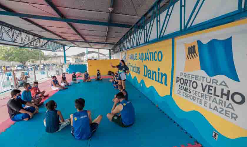 Jogos Infantis de Porto Velho são abertos no Parque Vinícius Danin