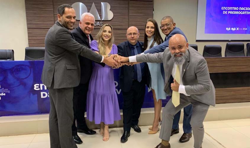 OAB-RO participa do Encontro Nacional de Defesa das Prerrogativas em Maceió