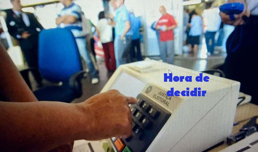 FALTA UMA SEMANA PARA PAÍS E RONDÔNIA DECIDIREM QUAIS OS RUMOS QUE QUEREM TOMAR PARA SUA HISTÓRIA