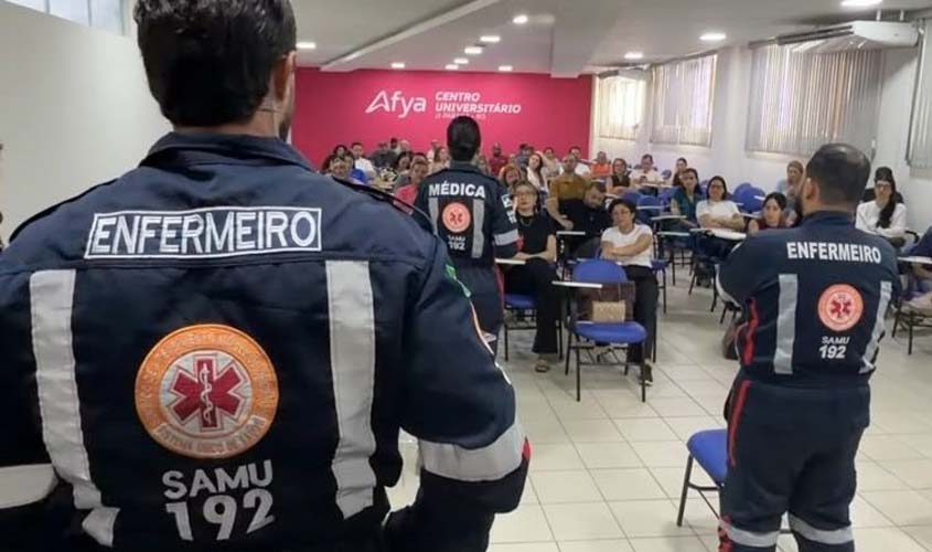 Capacitação integra equipes da saúde para agilizar urgências