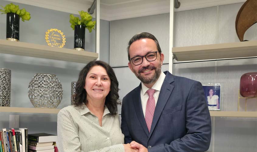 Zênia Cernov e Vinícius de Assis anunciam união em torno de agenda comum para a advocacia rondoniense
