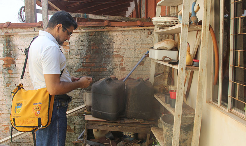 Dengue: campanha de limpeza urbana tem reduzido o lixo um dos principais criadouros do mosquito
