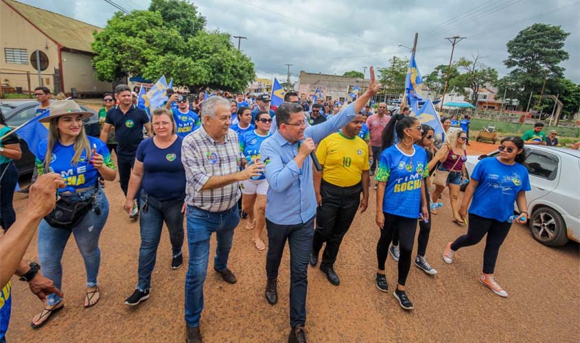 Coronel Marcos Rocha anuncia expansão do prato fácil e isenção do ICMS do combustível em Guajará-Mirim